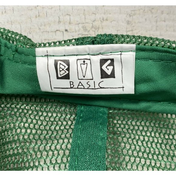 Green Trucker Hat Snapback Mesh Foam Retro Style Stay Green MaryJane Love Earth - Picture 6 of 6